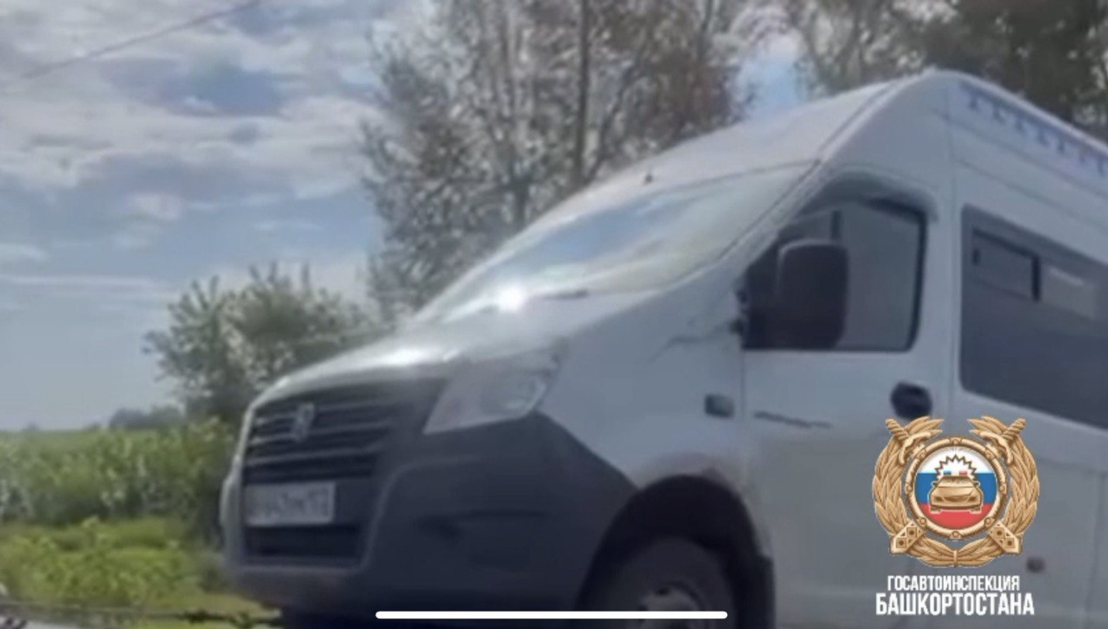В Башкирии задержан 31-летний нетрезвый водитель автобуса «Газель Next»