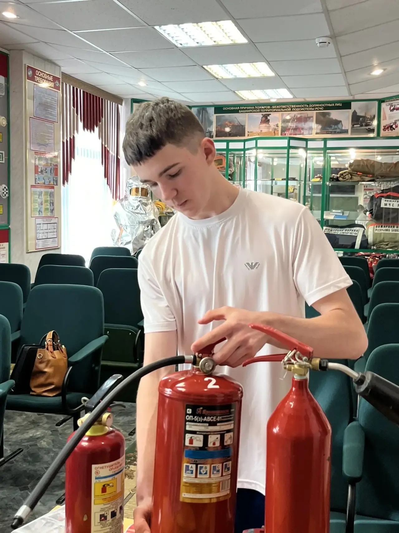 Кадеты школы № 2 представили Салават на конкурсе «Лучший кадет по профилю МЧС»