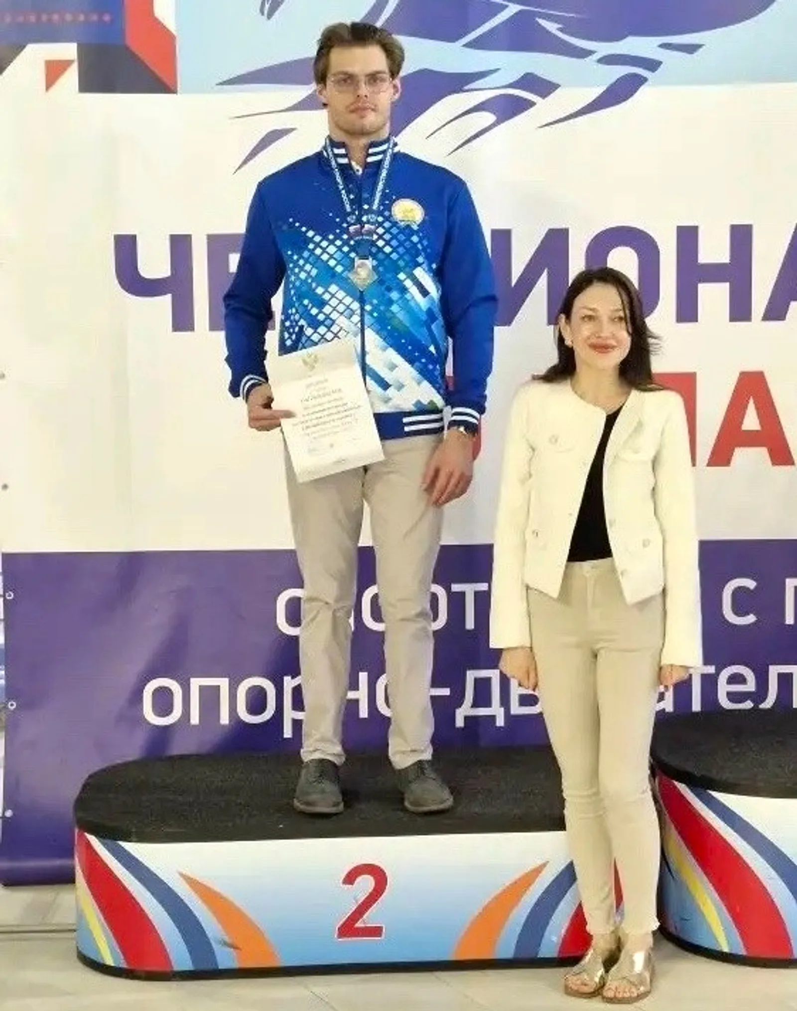 Андрей Николаев завоевал три медали на Чемпионате России по плаванию в Калуге