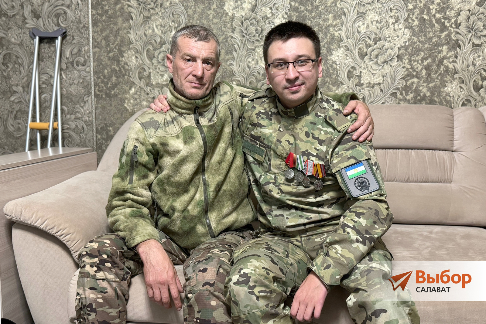 Азамат Муллашев из Салавата встретился с бойцом, которого спас в зоне СВО