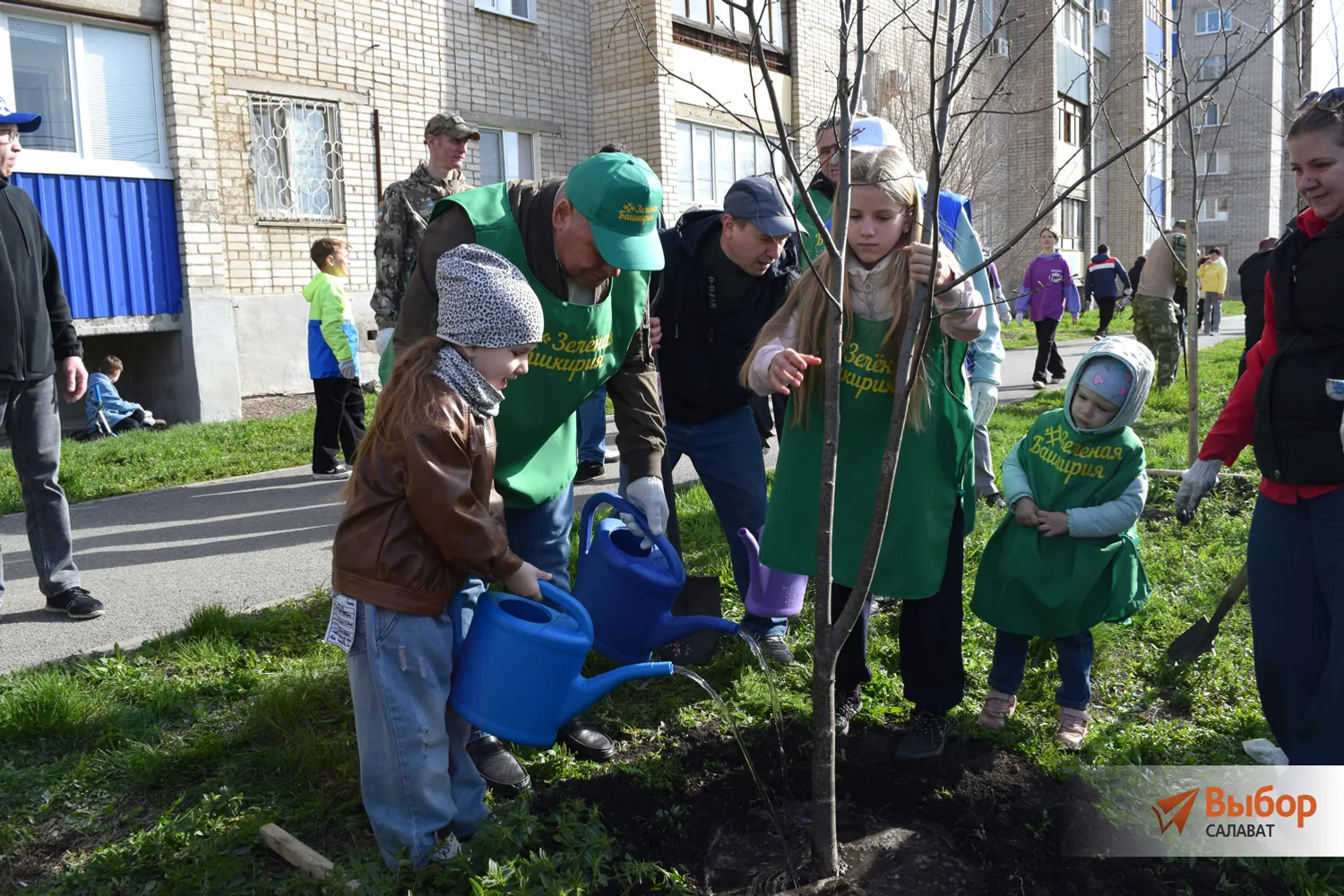 В Салавате прошла акция «Зелёная Башкирия»