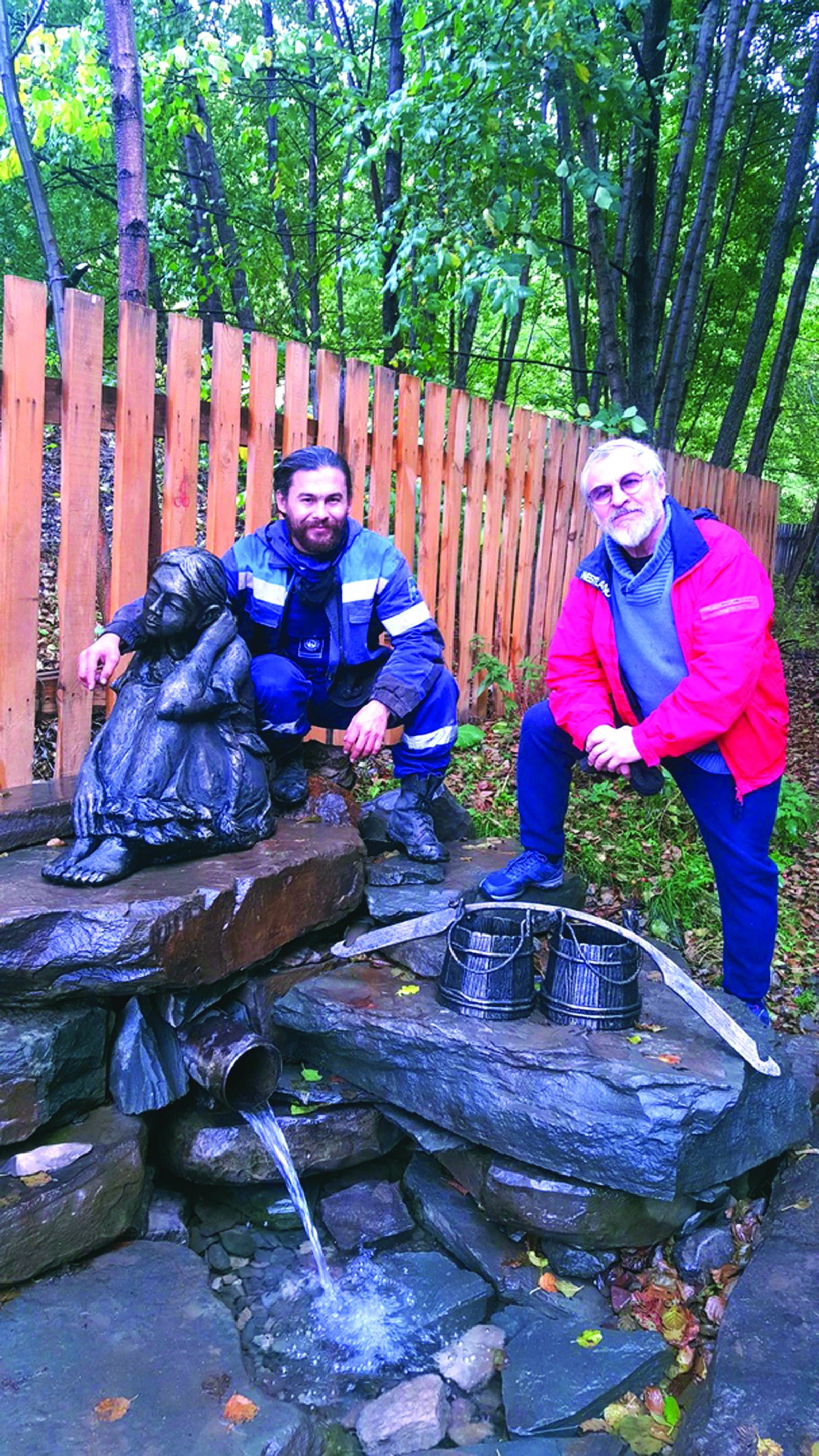 В Башкирии - новый арт-объект: Рафаэль Кадыров и Ильнур Ильясов создали по мотивам башкирской легенды удивительно трогательную скульптуру
