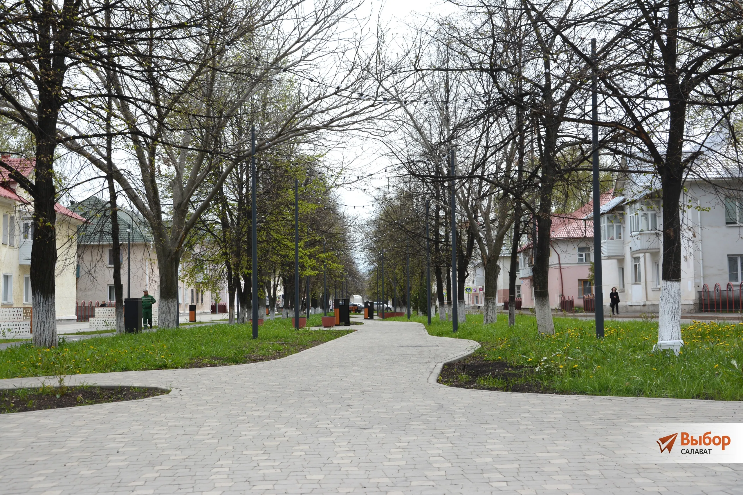 В Салавате провели субботник сразу в нескольких локациях