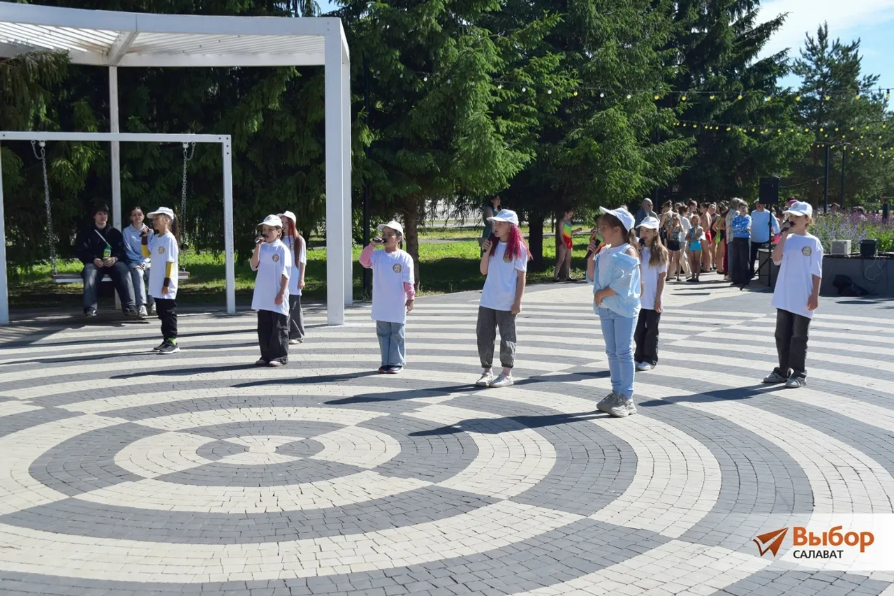 В Салавате 1 июня прошёл детский Сабантуй