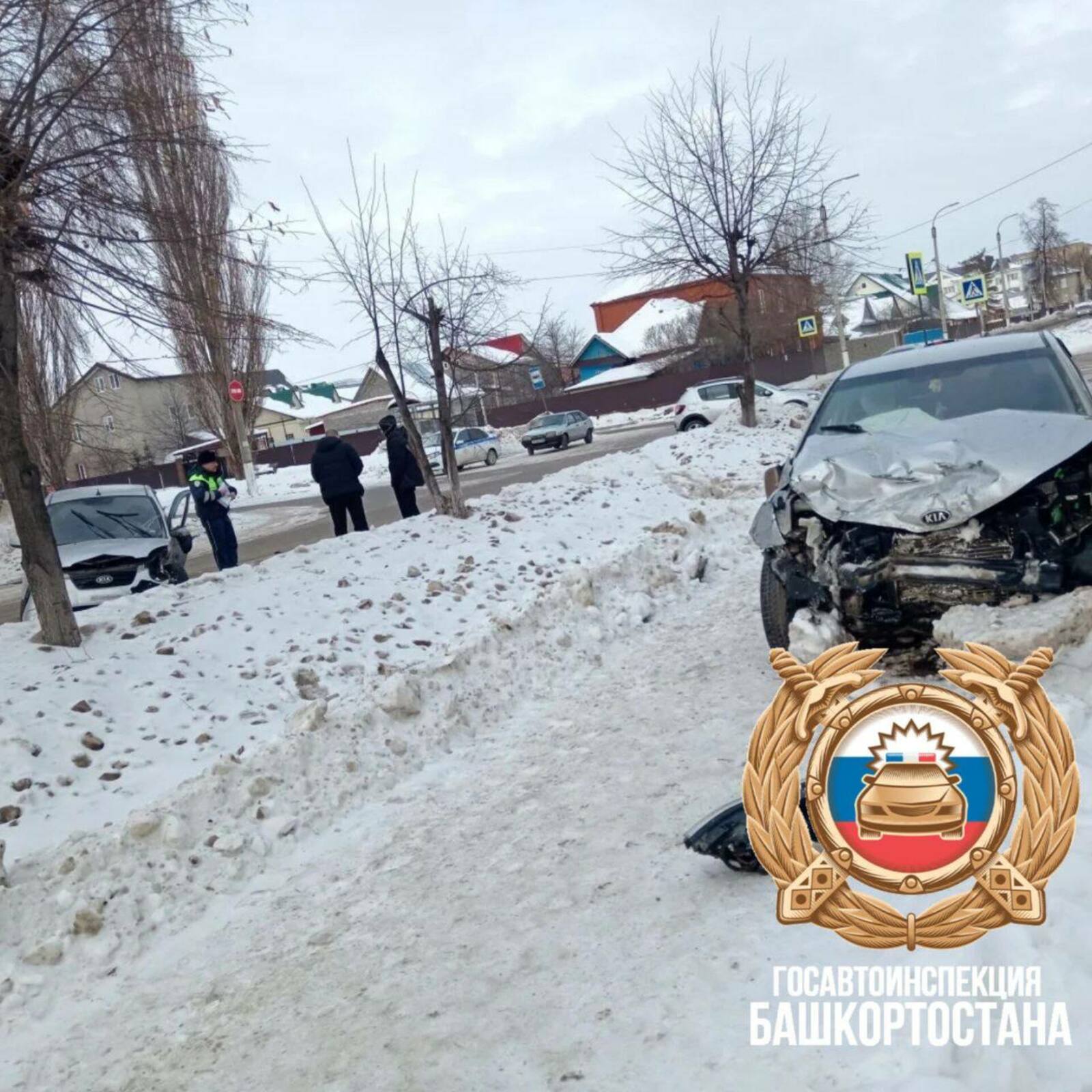 Улица Чапаева в Салавате: два ДТП за один день