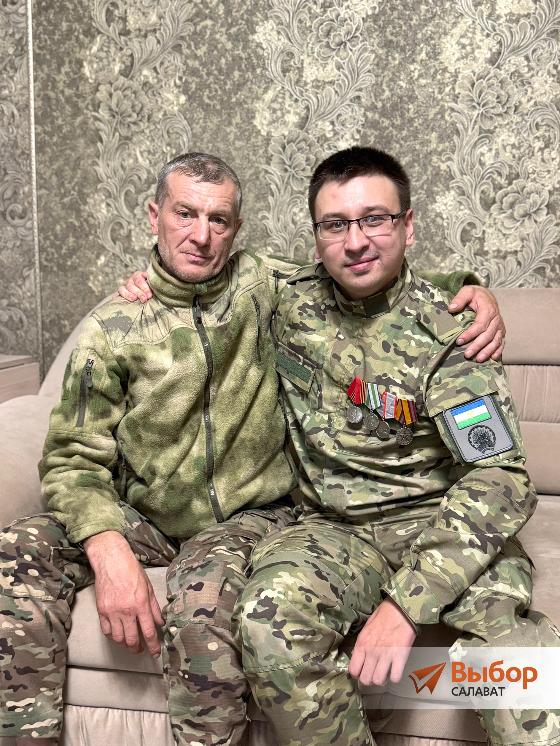 Азамат Муллашев из Салавата встретился с бойцом, которого спас в зоне СВО