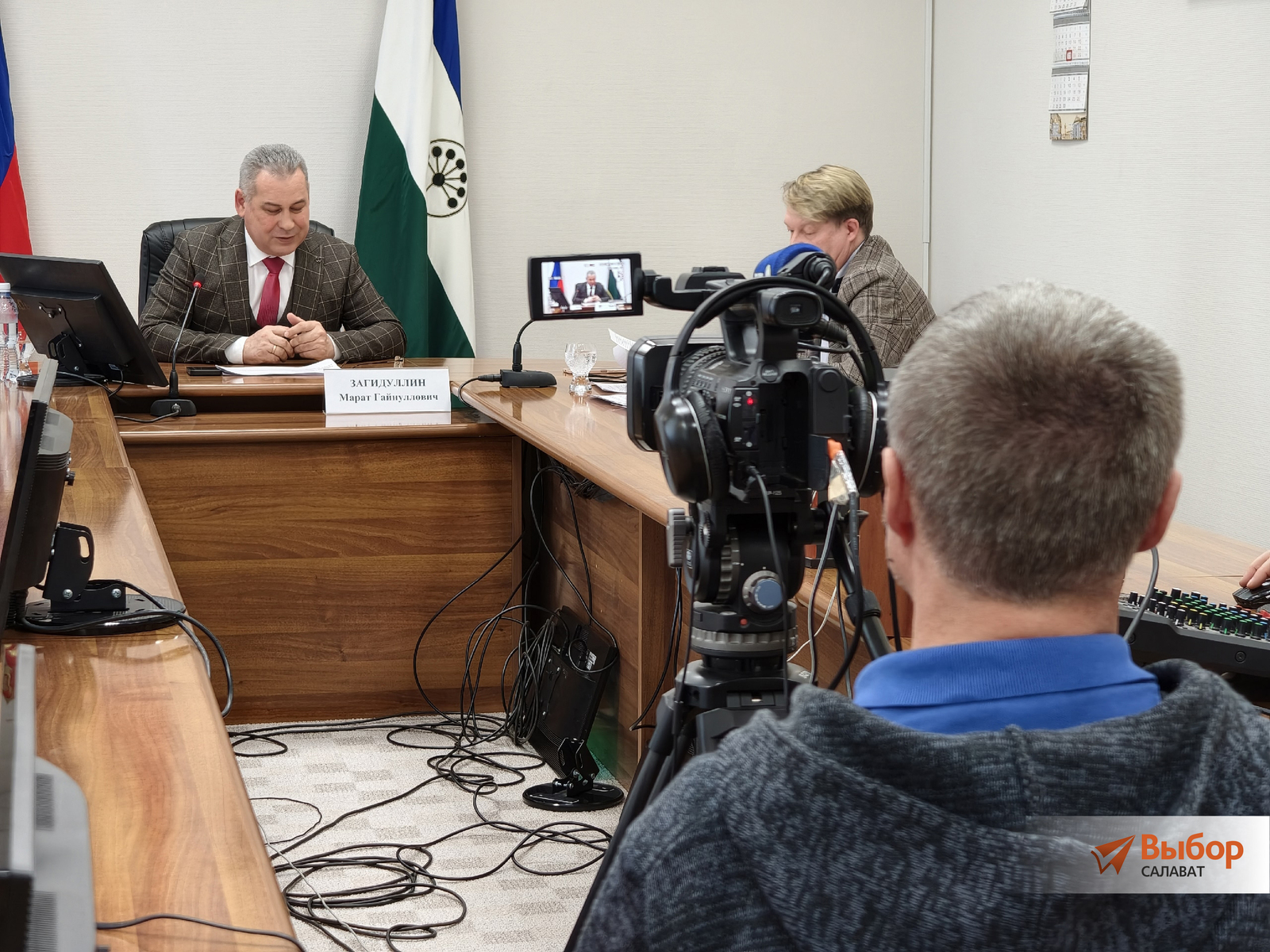 В Салавате прошёл прямой эфир с мэром города