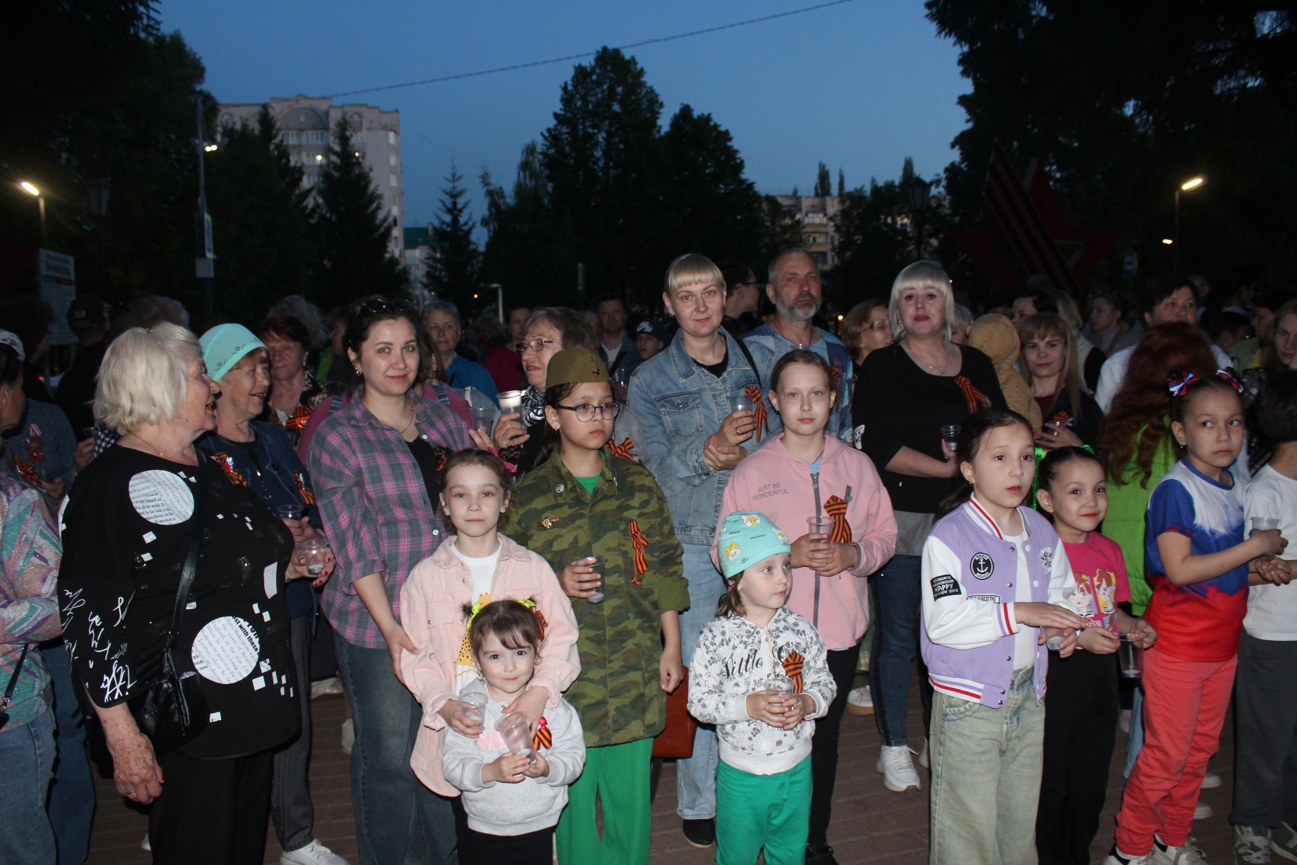 В Салавате прошла акция "Свеча памяти"