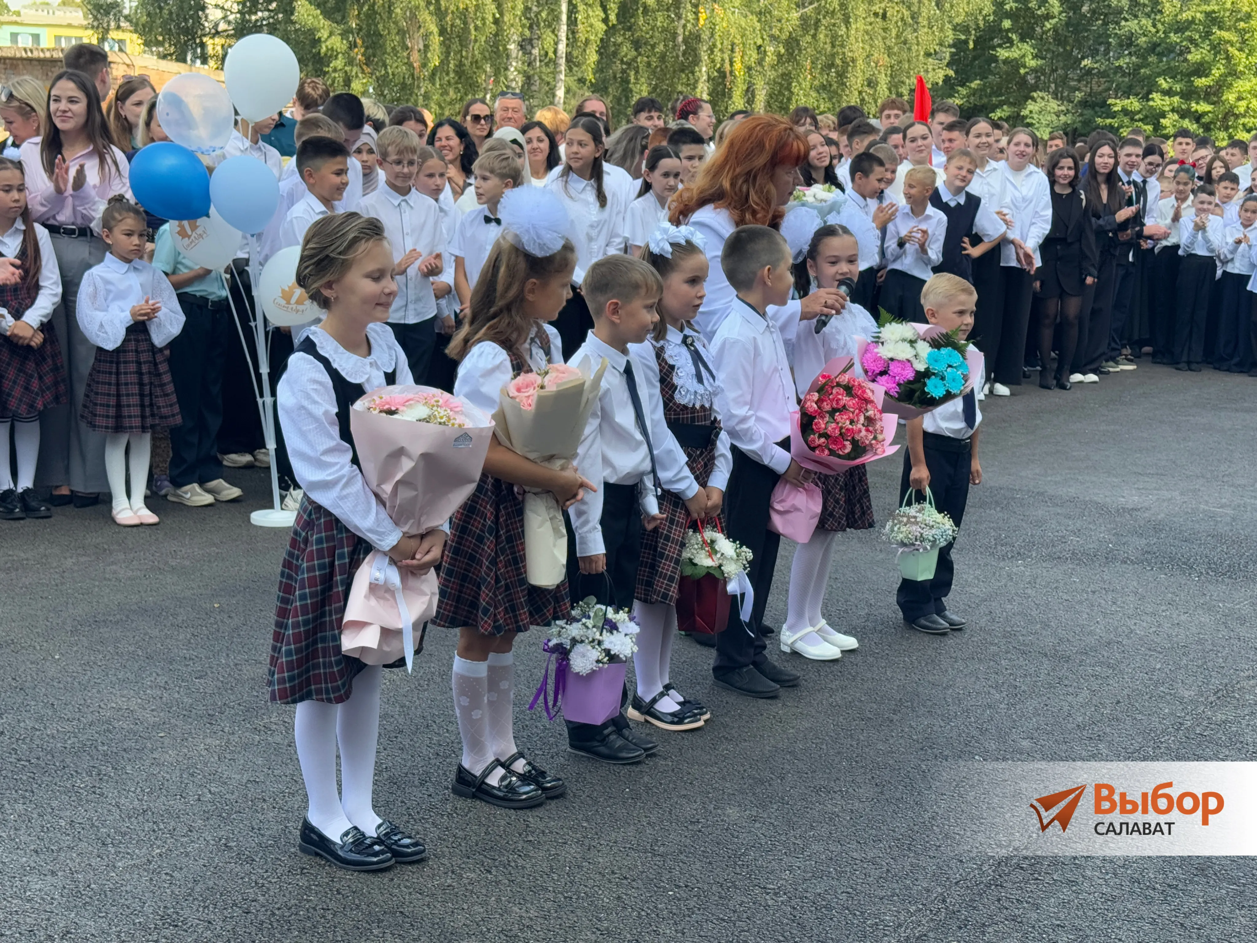 В школе № 7 Салавата прозвенел первый звонок