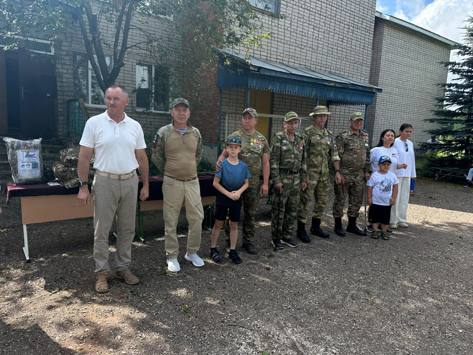 В Башкирии ветераны СВО встретились с детьми бойцов