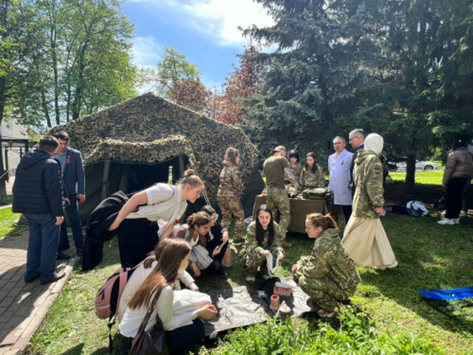 В Башкирии прошел образовательно-патриотический марафон по медицине