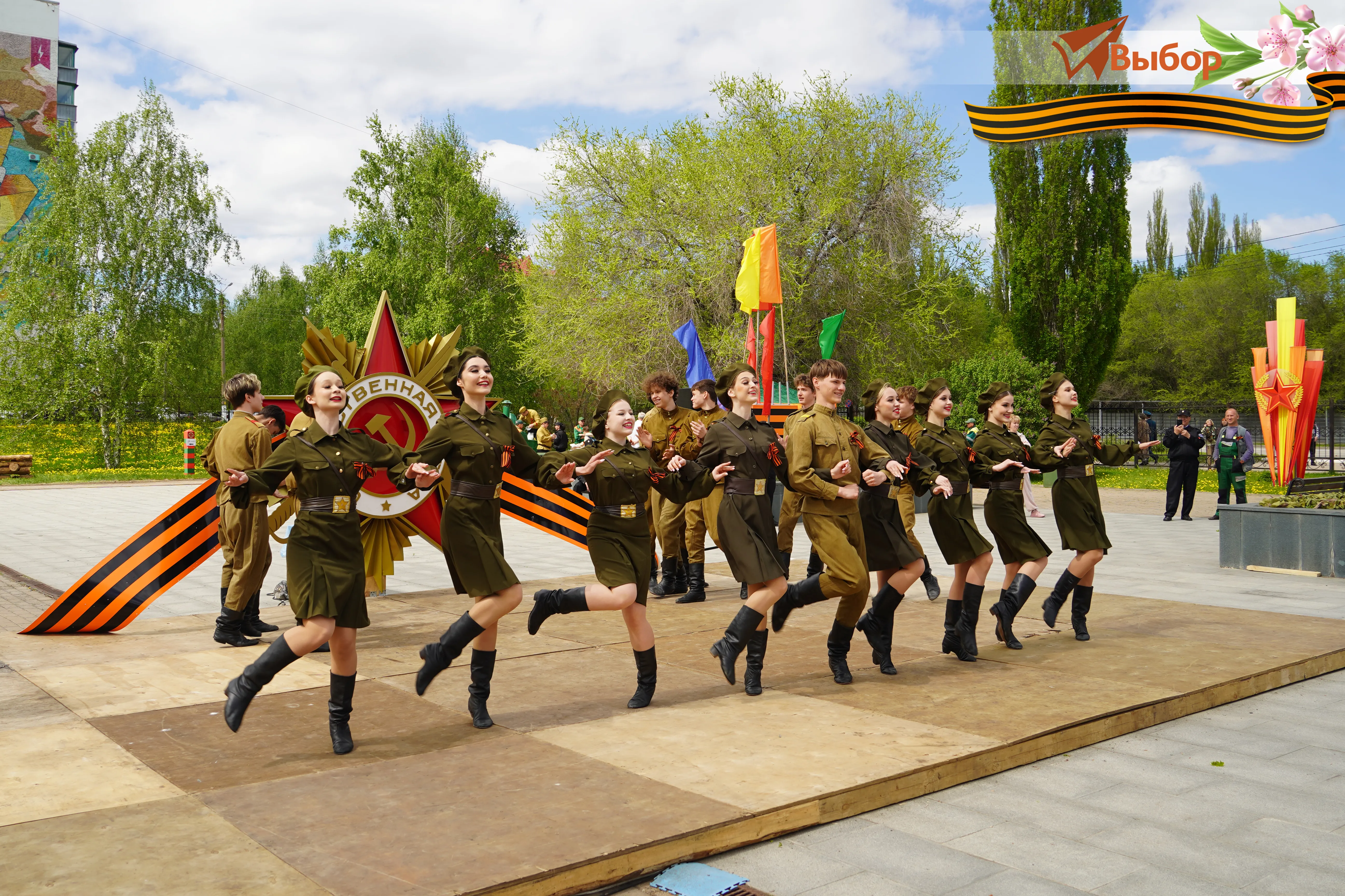 В Салавате 9 мая работала полевая кухня