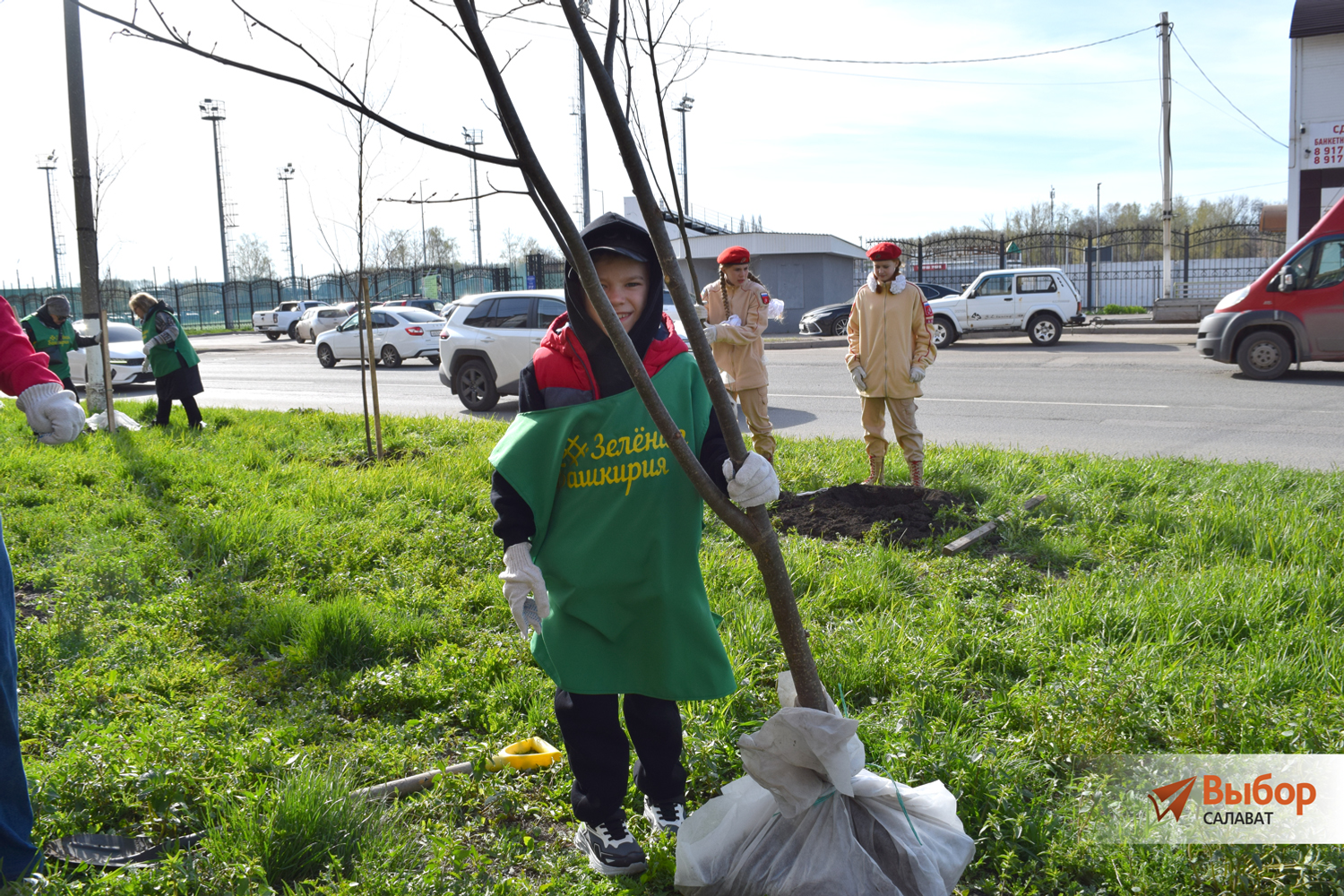 В Салавате прошла акция «Зелёная Башкирия»