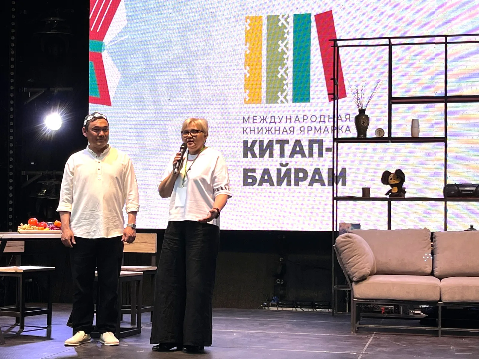 Спектакль «Ангелы рядом с нами» показали на ярмарке «Китап-байрам» в Уфе