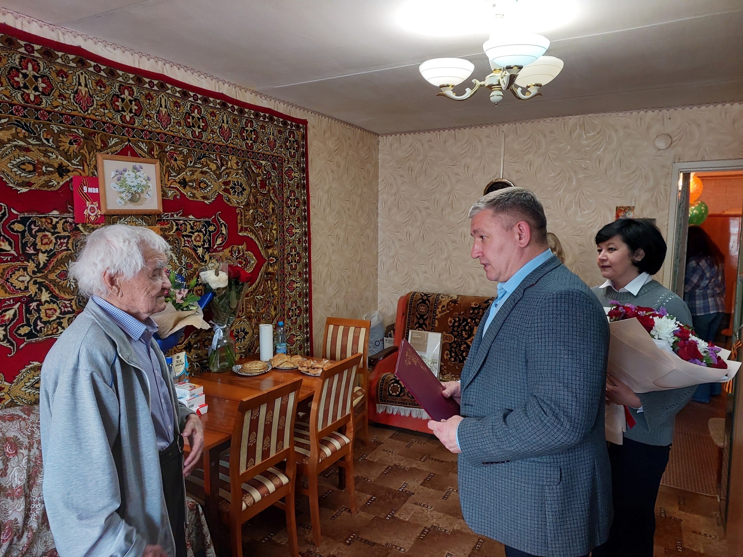 В Башкирии ветеран отметил 100-летний юбилей