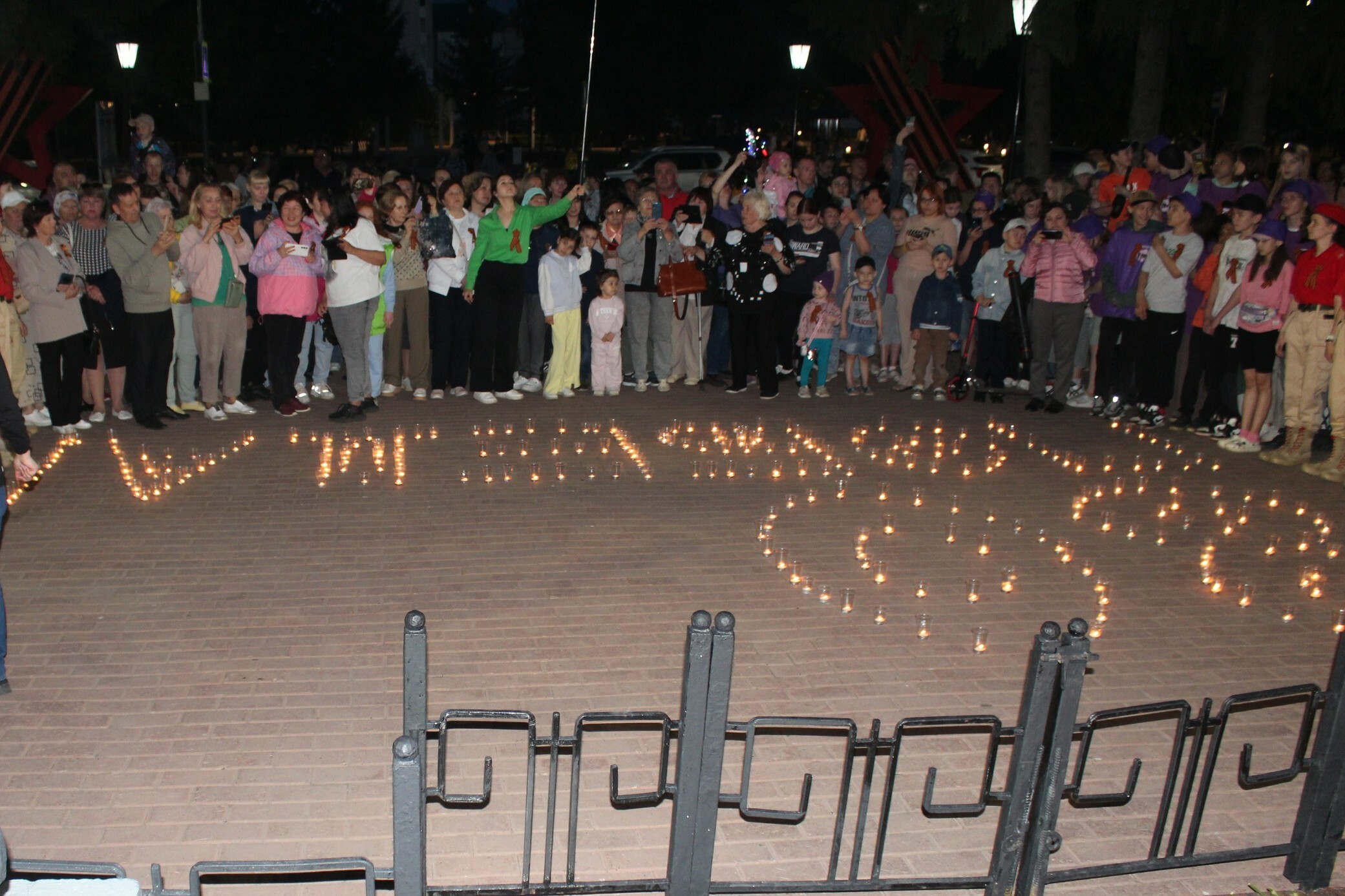 В Салавате прошла акция "Свеча памяти"