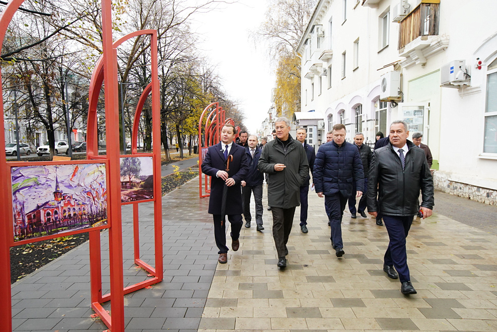Глава Башкирии оценил благоустройство центральной площади Салавата