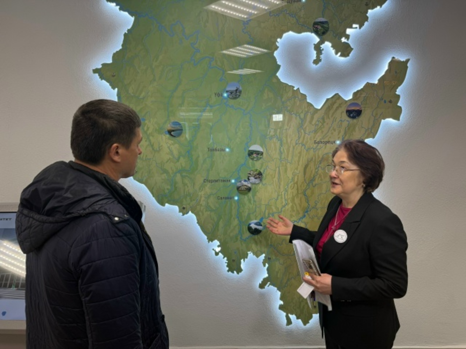 Салават с рабочим визитом посетил депутат Госдумы России Зариф Байгускаров