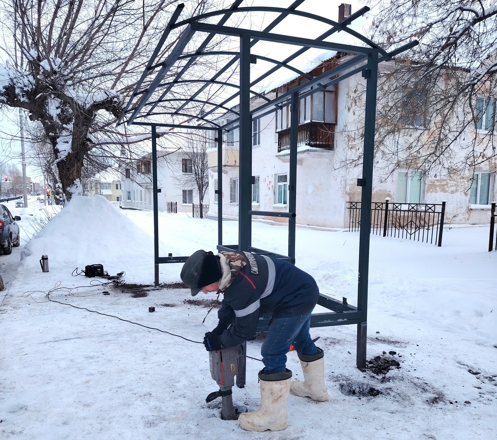 29 современных остановочных павильонов - для жителей Салавата